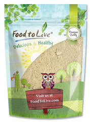 Food to Live Black Maca Powder bulk container for everyday use.