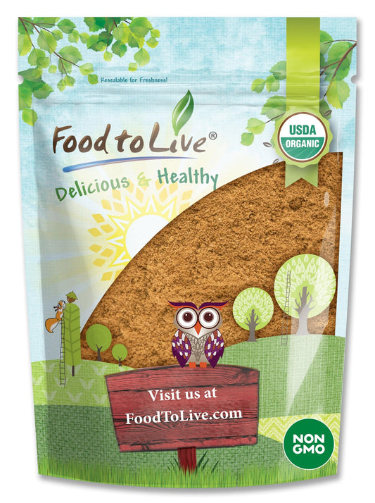 Food to Live cordyceps powder bulk tub for energy support