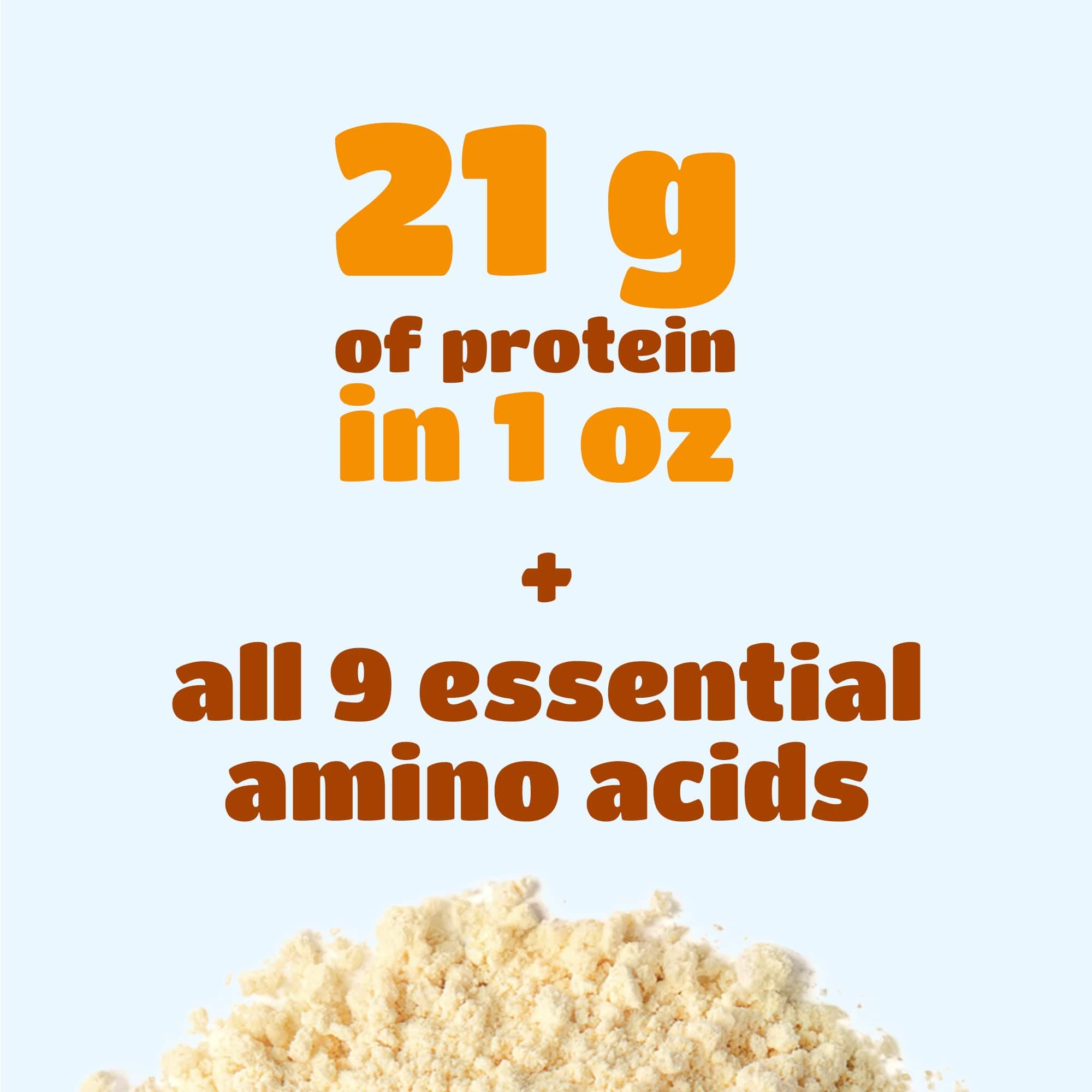 Food to Live pea protein powder being whisked into pancake batter