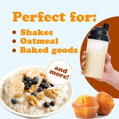 Food to Live protein powder thickening a savory sauce