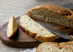 Food to Live psyllium powder vegan egg substitute in batter