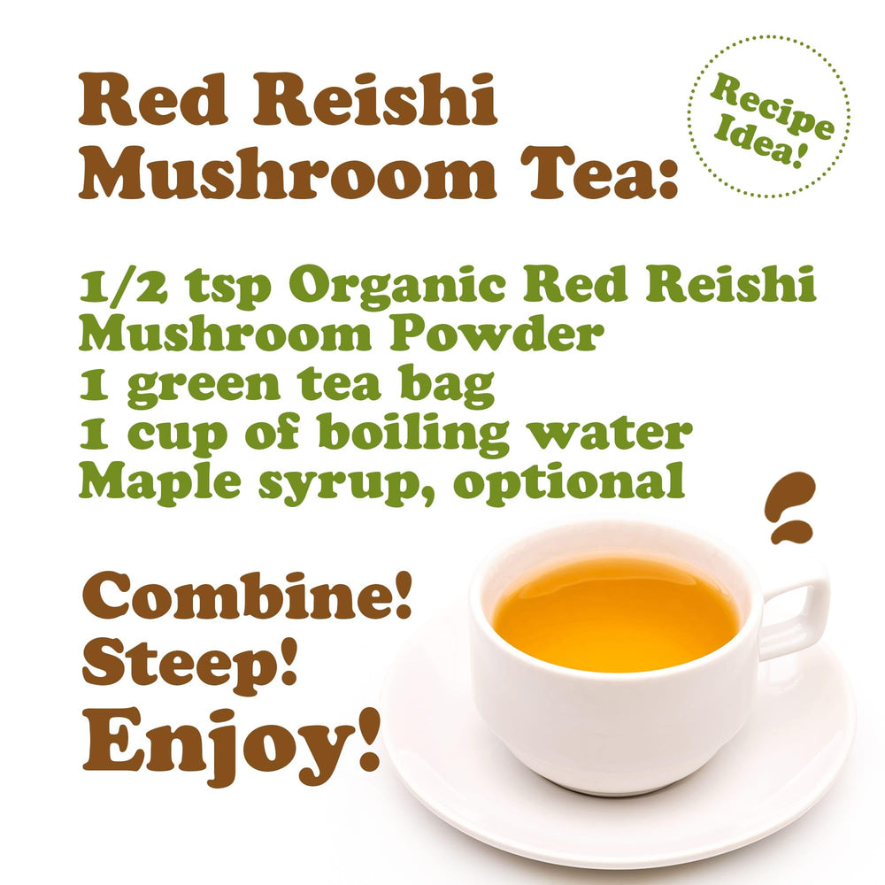 Baking with Food to Live Red Reishi powder adds earthy notes