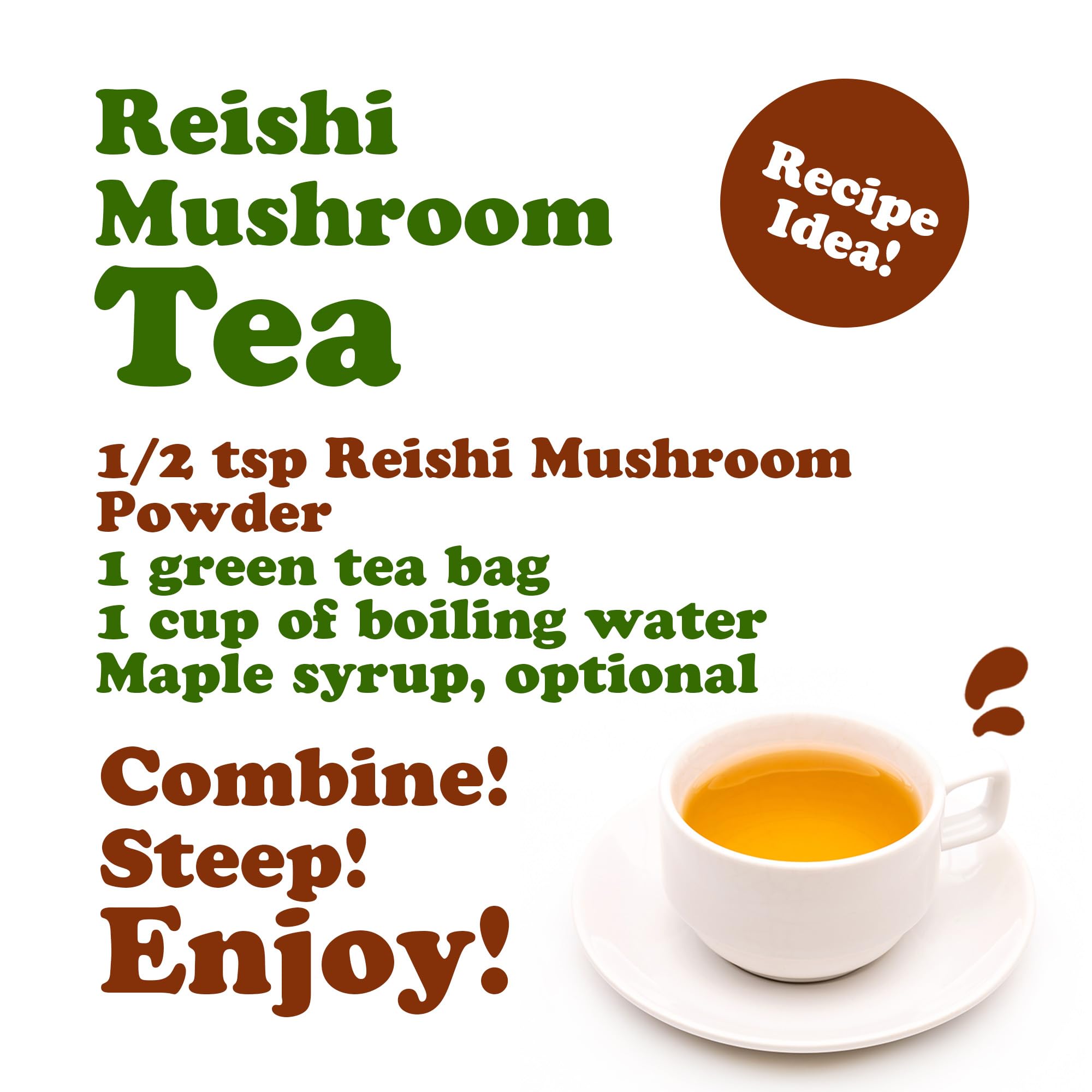 Food to Live Reishi powder stored in a cool, dry place to preserve freshness.