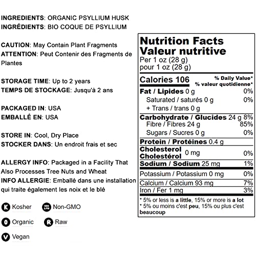 Food to Live vegan egg substitute psyllium in baking for vegan textures.