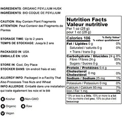 Food to Live vegan egg substitute psyllium in baking for vegan textures.