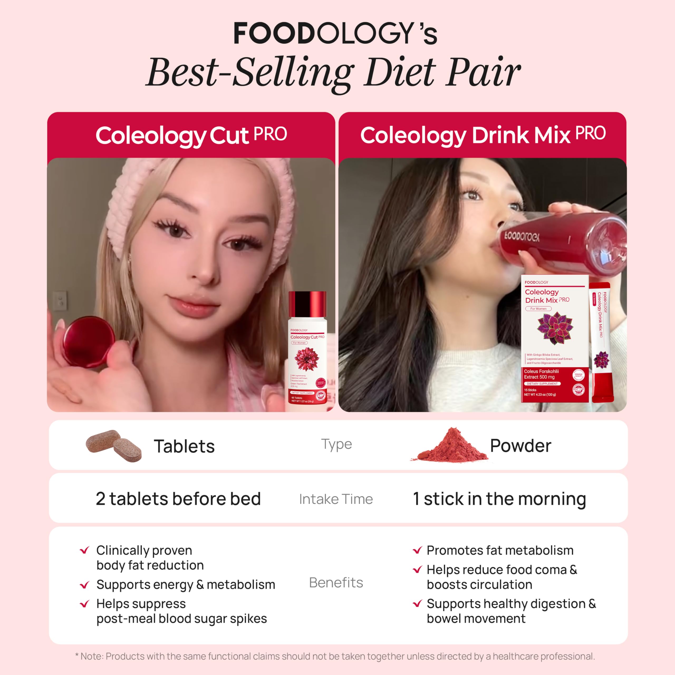 FOODOLOGY Coleology Drink Mix Pro with Ecozen Bottle pairing for smoother mixing.