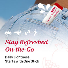 FOODOLOGY Coleology Drink Mix Pro contains FOS prebiotic to support digestive comfort.