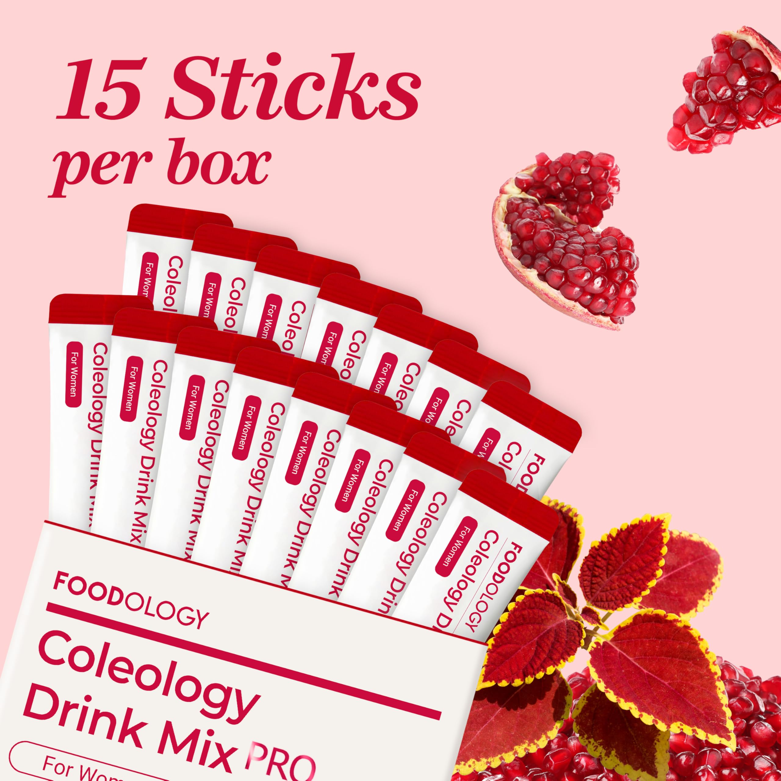 FOODOLOGY Coleology Drink Mix Pro on-the-go sachets support easy hydration anywhere.