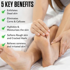 Daily-use foot balm provides lasting hydration and comfort with FOOT CURE