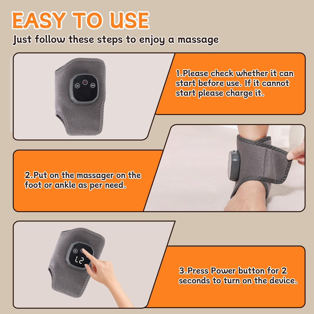 Foot Renew lightweight, portable design fits in a bag for travel sessions.