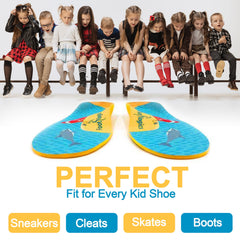 Footlogics Fun Kids cushioned forefoot padding for comfort in kids' shoes