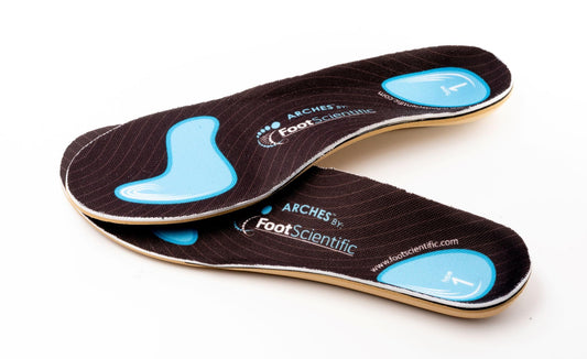 FootScientific Arches Type 1 cork-amalgam for long-lasting shape and cushioning.