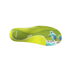 FootWave Kiddo insoles fit various children’s shoes for consistent support