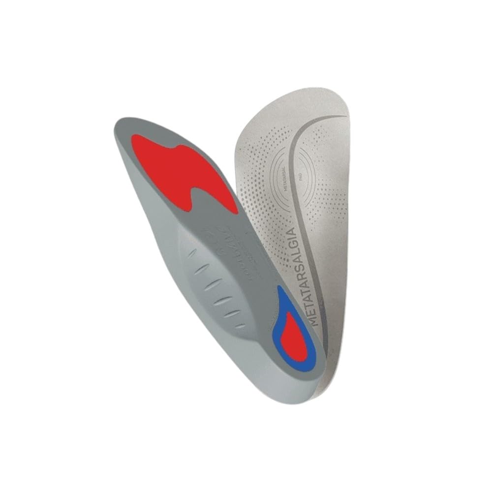 FootWave Metatarsalgia 3/4 insole closeup with arch pad for balanced support