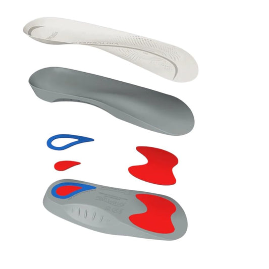 FootWave Metatarsalgia insole arch pad detail showing natural alignment support