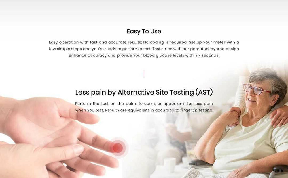 FORA Pro Voice V9 memory up to 450 tests with date and time for tracking
