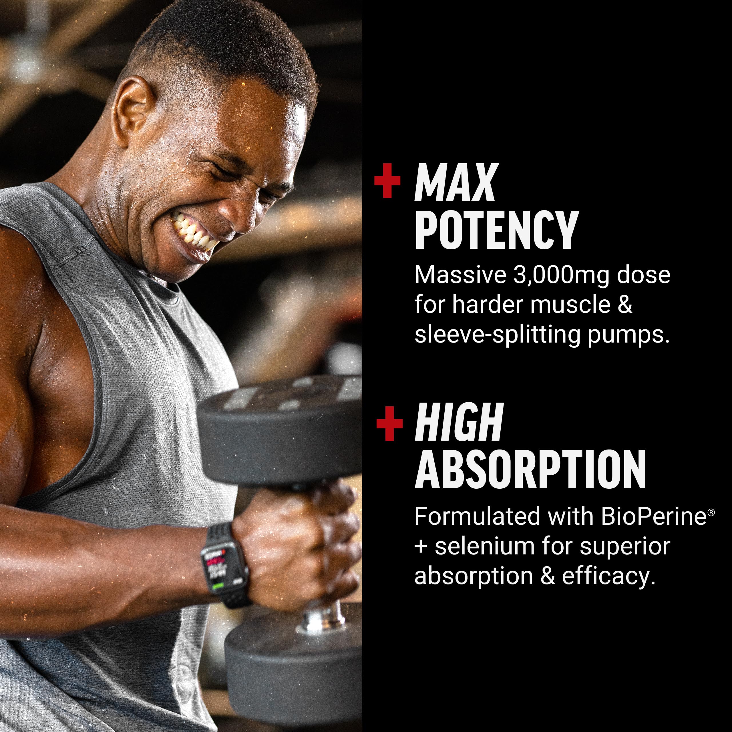 Pouring Force Factor L-Arginine into a measuring scoop for daily use.