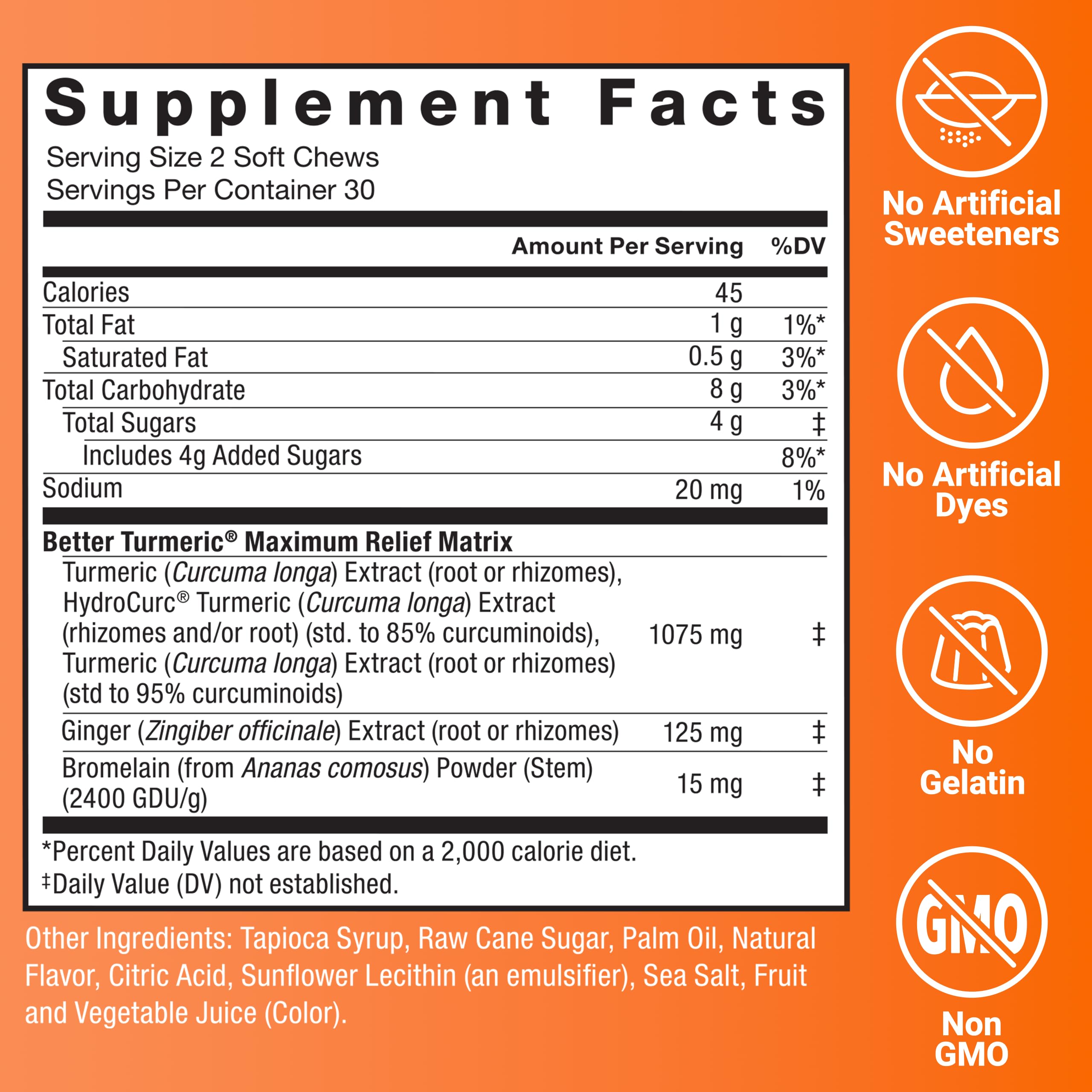 Force Factor Better Turmeric three-pack packaging on shelf.