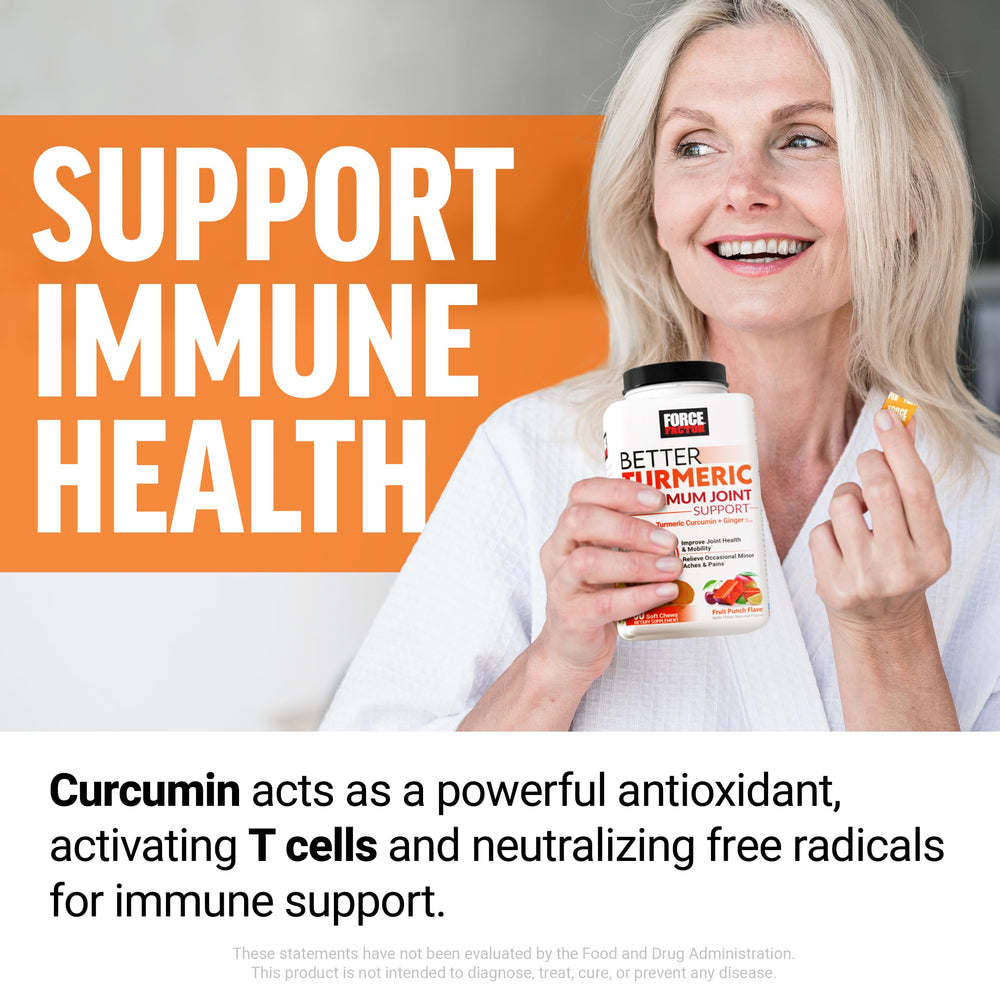 Force Factor Better Turmeric ginger blend ingredient visual