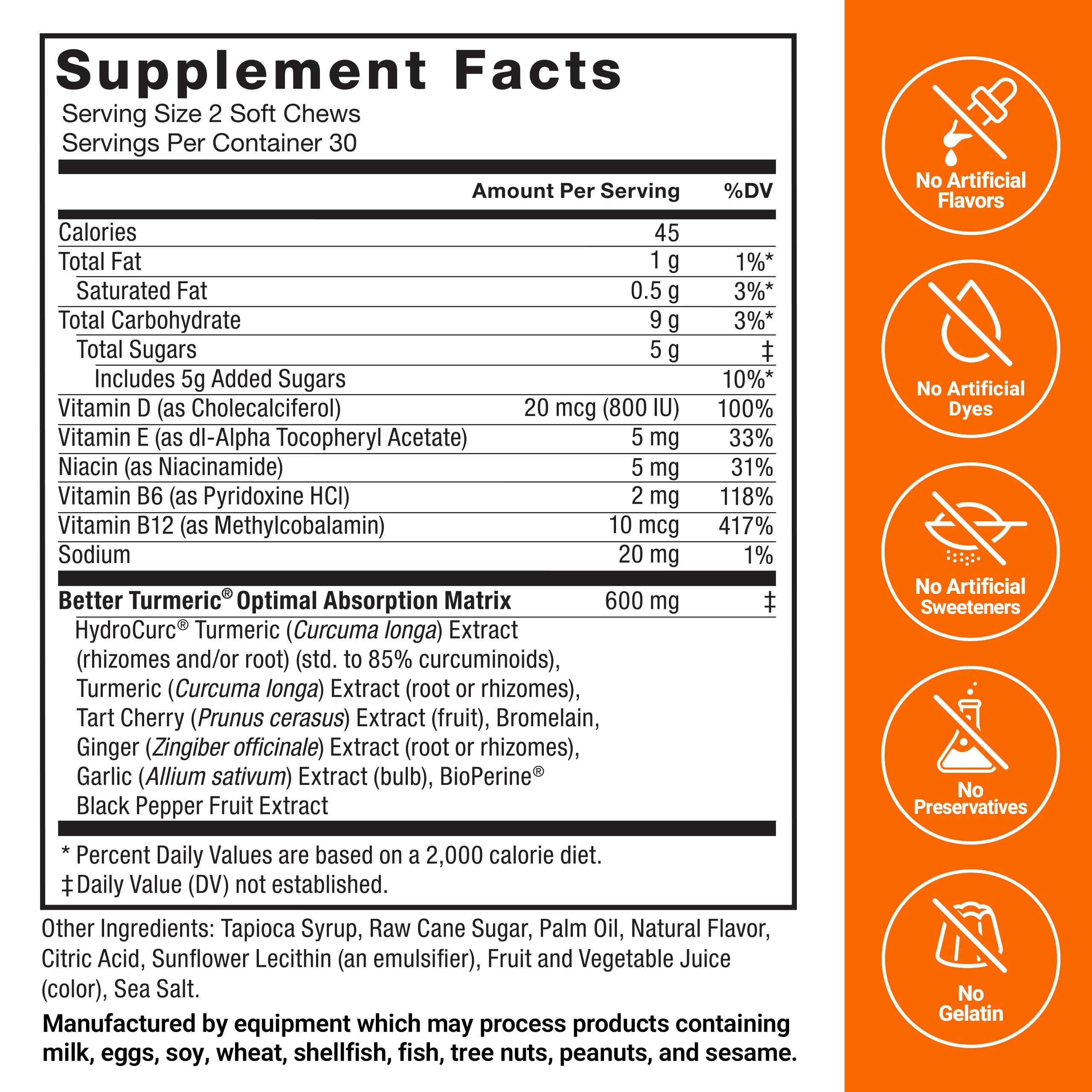 Vitamin D symbol indicating immune support in the formula.