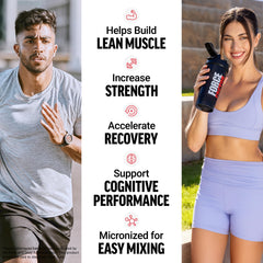 Force Factor creatine monohydrate scoop shows a 5g dose for daily use