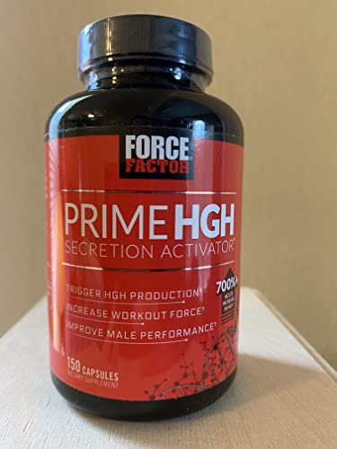 Recovery scene with Force Factor Prime HGH Secretion Activator.