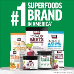 Probiotic CFU label beside Smarter Greens suggests gut support