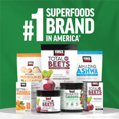 FORCE FACTOR Smarter Greens Soft Chews probiotic information highlights gut support