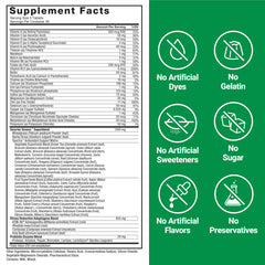 Force Factor Smarter Greens ingredients list featuring kale, broccoli, turmeric