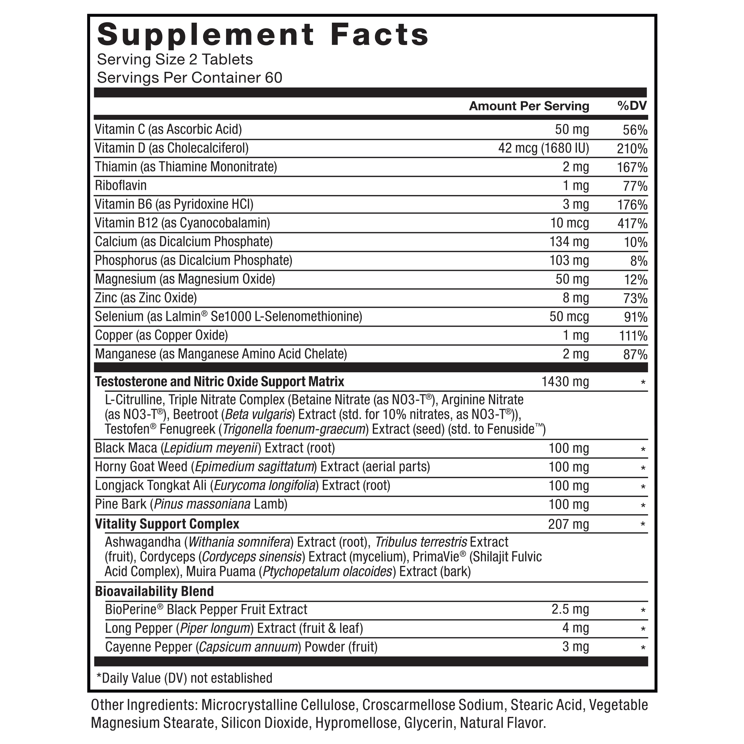 Force Factor Test X180 Alpha V2 pills in hand signaling on-the-go performance support