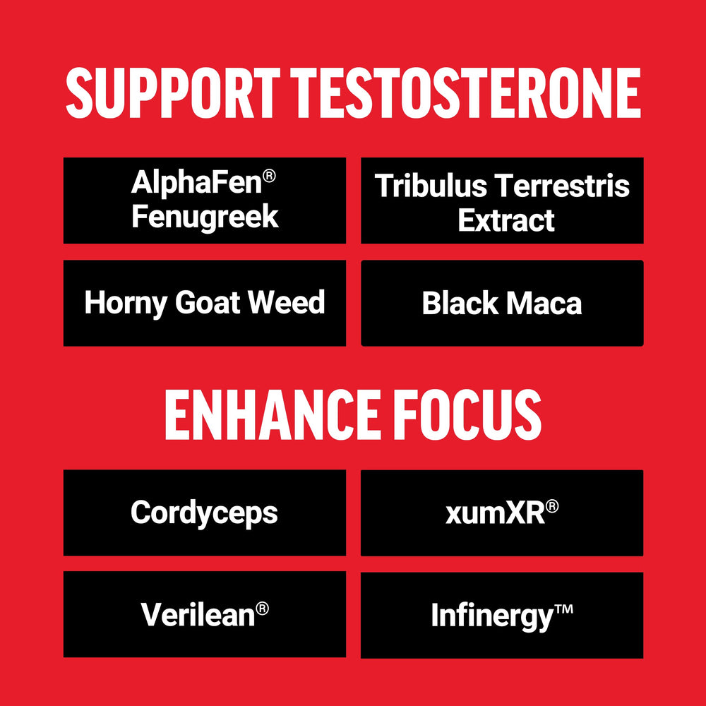 Force Factor Test X180 Surge capsules ready for daily use supporting energy and focus
