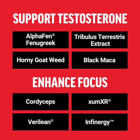 Force Factor Test X180 Surge capsules ready for daily use supporting energy and focus