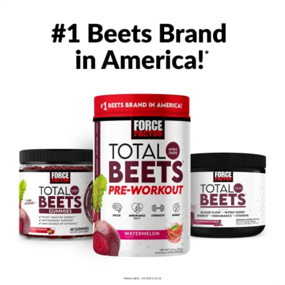Force Factor Total Beets includes Himalayan pink salt and coconut water for hydration