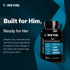 Force Fuel in-use scene with a couple, suggesting relationship confidence and intimacy potential.