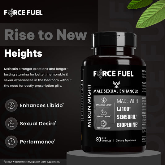 Force Fuel LJ100 Tongkat Ali close-up — energy and endurance potential.