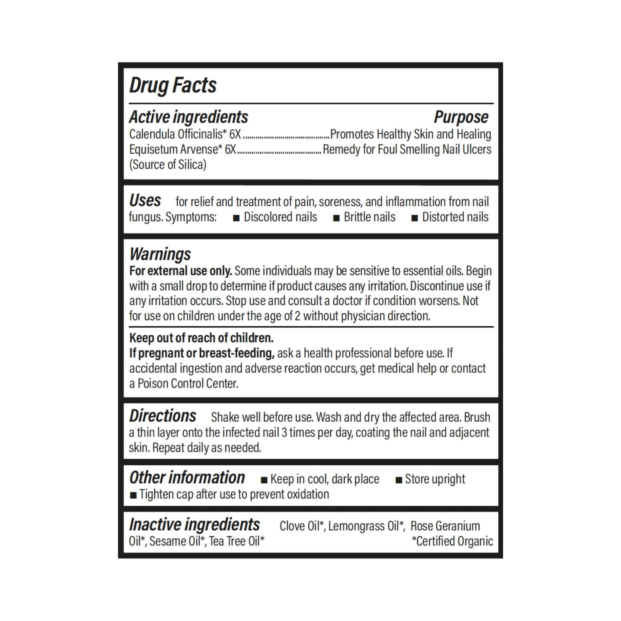 Forces of Nature Toenail Fungus Treatment dropper bottle ready for precise daily application