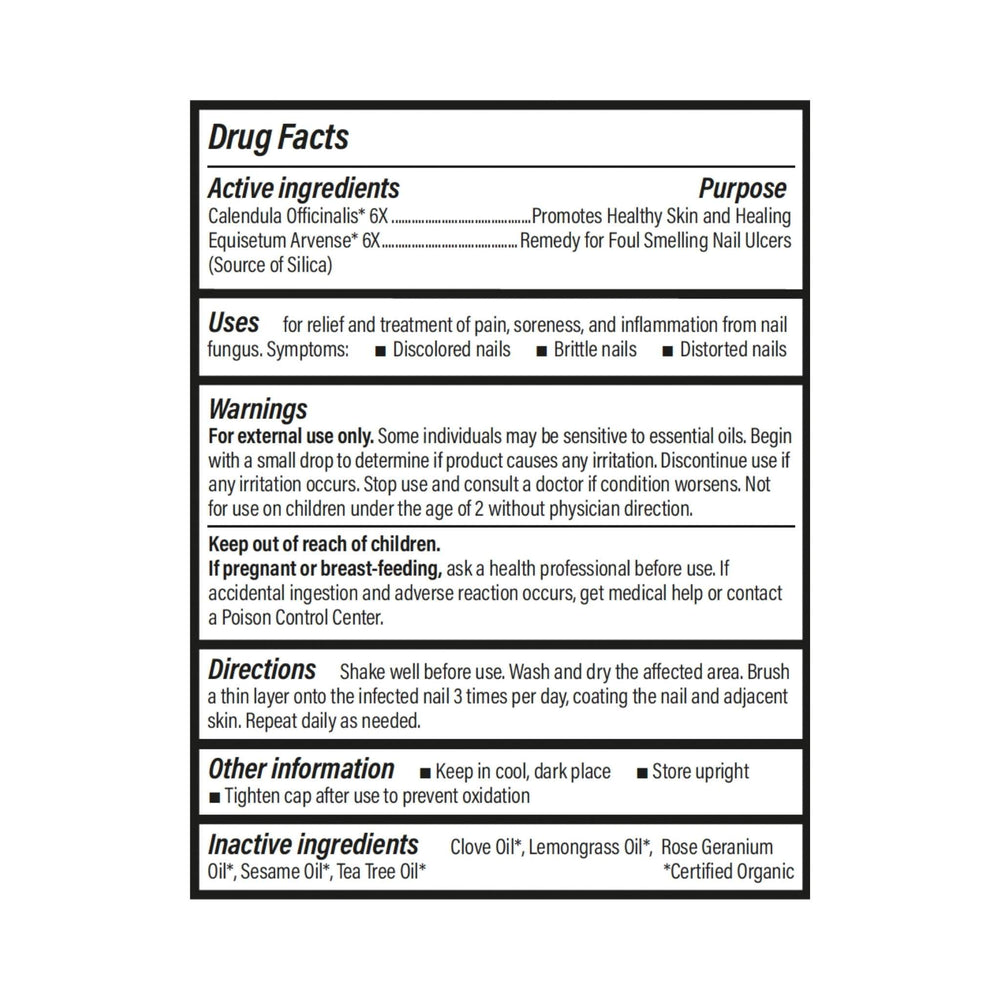 Forces of Nature Toenail Fungus Treatment dropper bottle ready for precise daily application