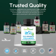 ForestLeaf absorption-tested seal reassures digestion and effectiveness.