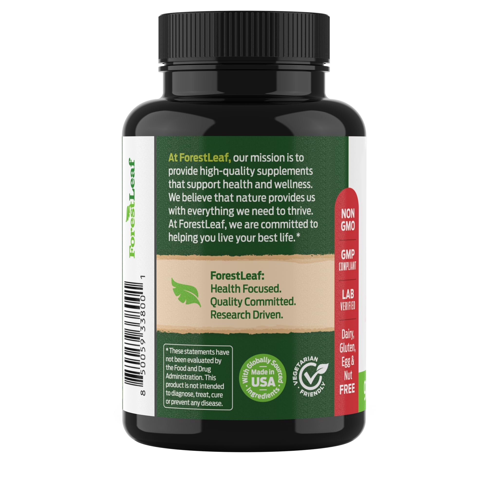 Active lifestyle scene with a user taking ForestLeaf Berberine
