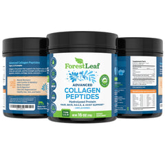 ForestLeaf collagen powder made-in-usa signals quality and GMP standards.