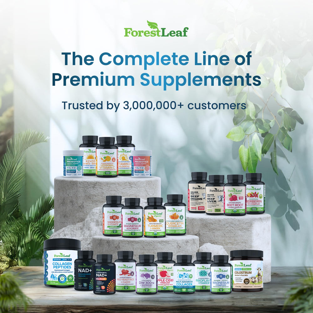ForestLeaf unflavored collagen emphasizes additive-free profile for versatile use.