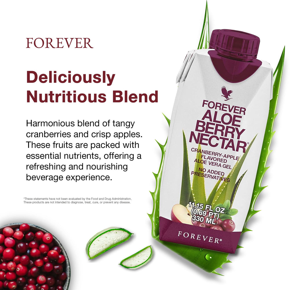 Forever Living Aloe Berry Nectar lifestyle scene suggesting morning ritual and refreshing break.