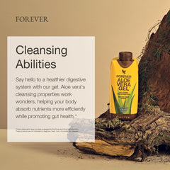 Forever Living Aloe Vera Gel shake and pour for convenient, anytime use.