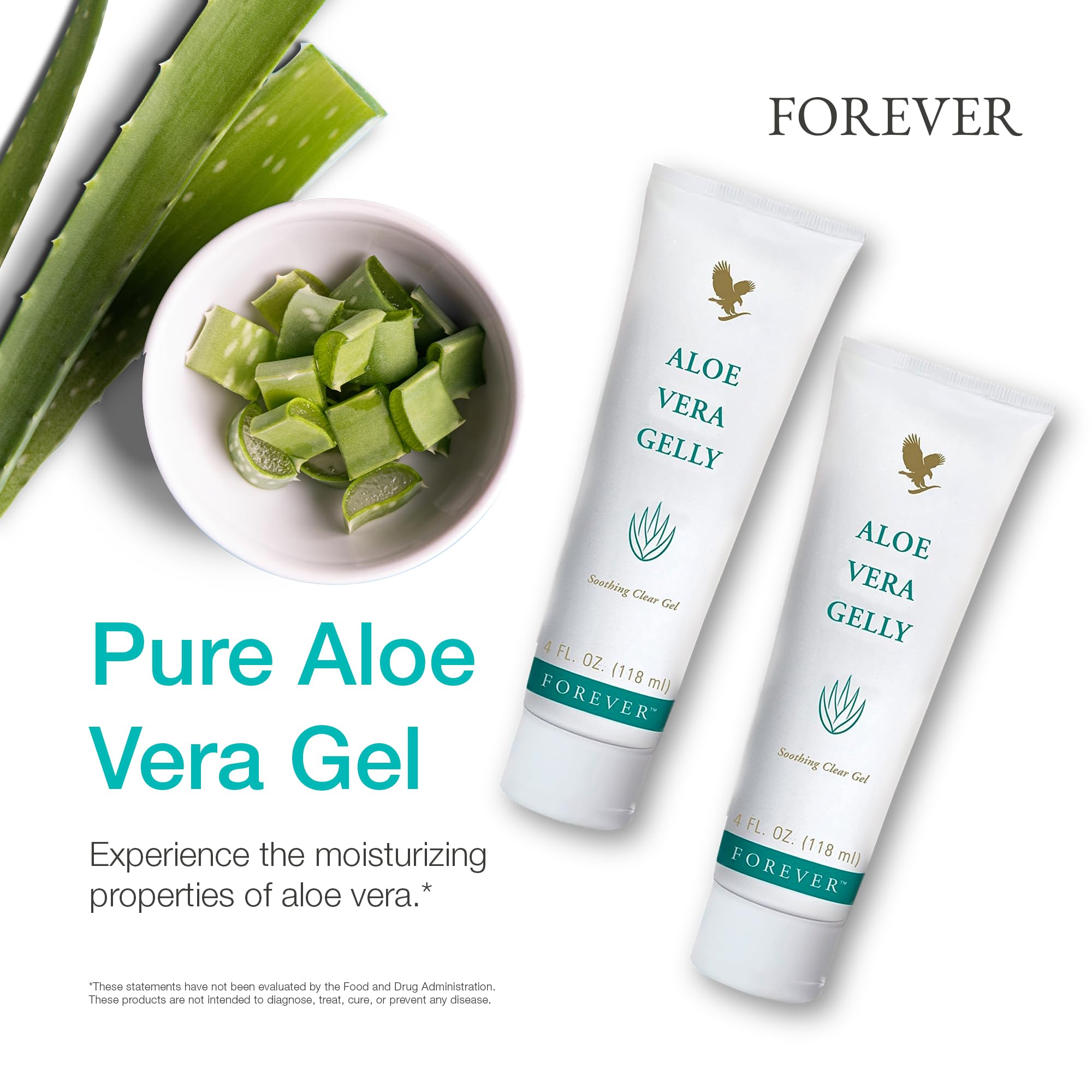 Forever Living Aloe Vera Gelly with vitamin E and allantoin for conditioning