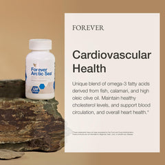 Forever Living Arctic Sea gluten-free formula bottle for daily omega-3 support.