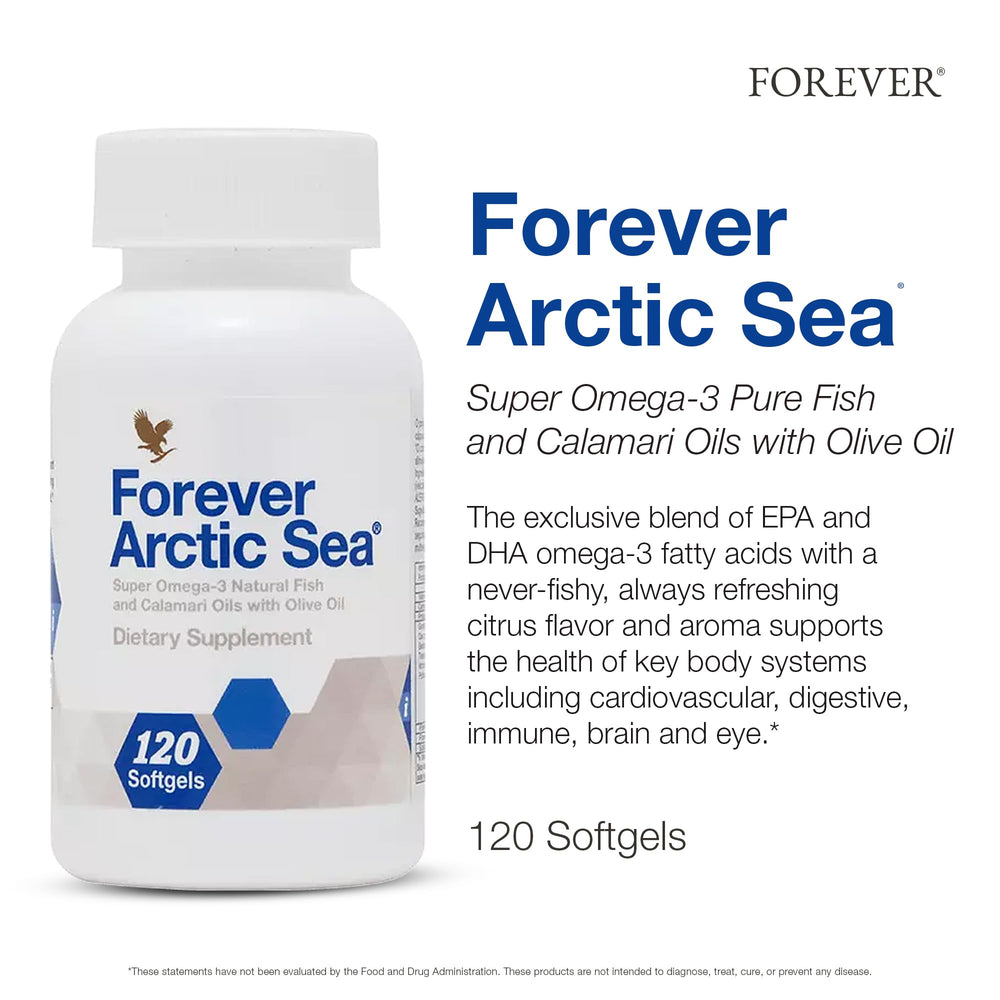 Softgels with citrus aroma, easy-to-swallow daily omega-3 supplementation.