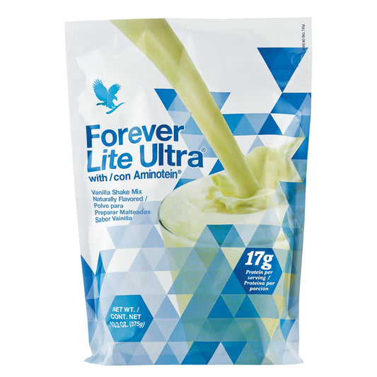 Forever Living Forever Lite Ultra Vanilla protein shake mix ready to blend for daily nutrition
