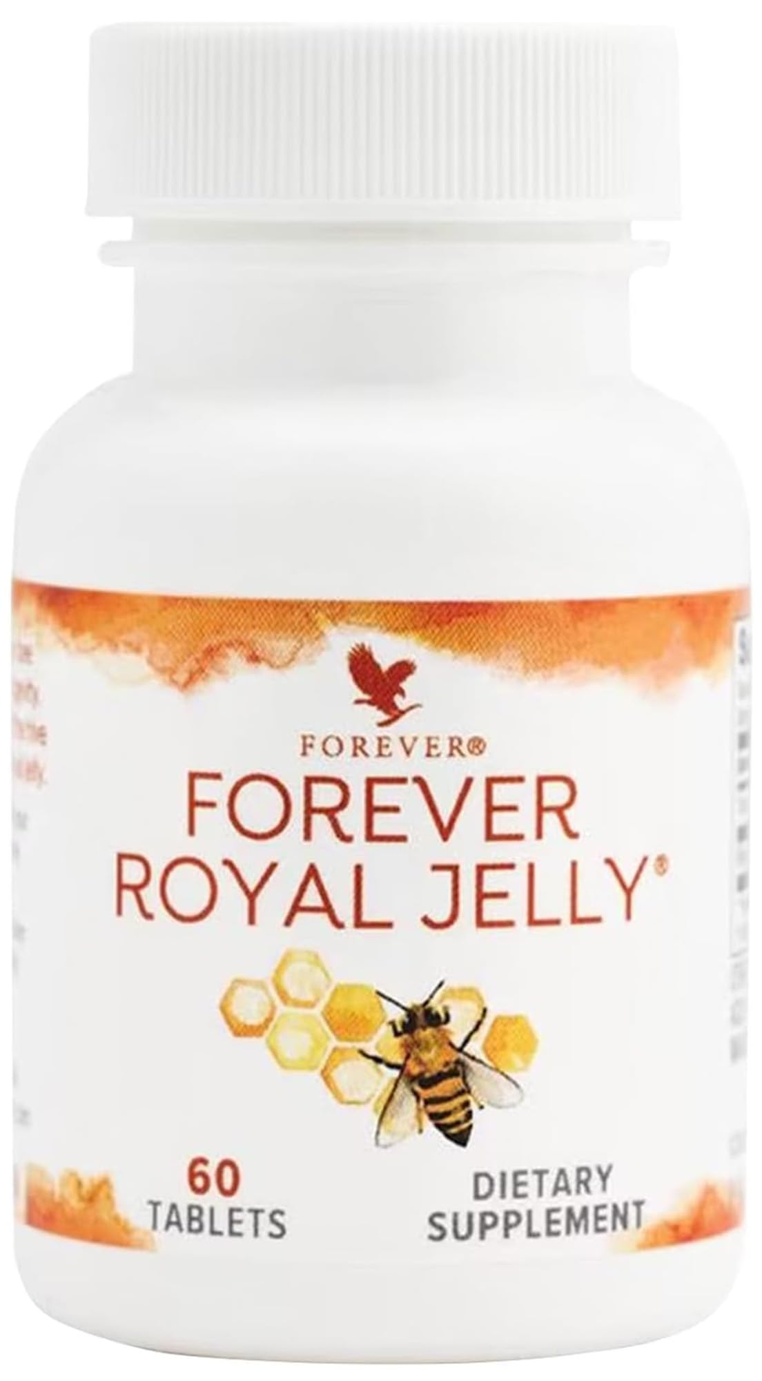 Forever Living Royal Jelly 60 tablets bottle for convenient daily supplementation.