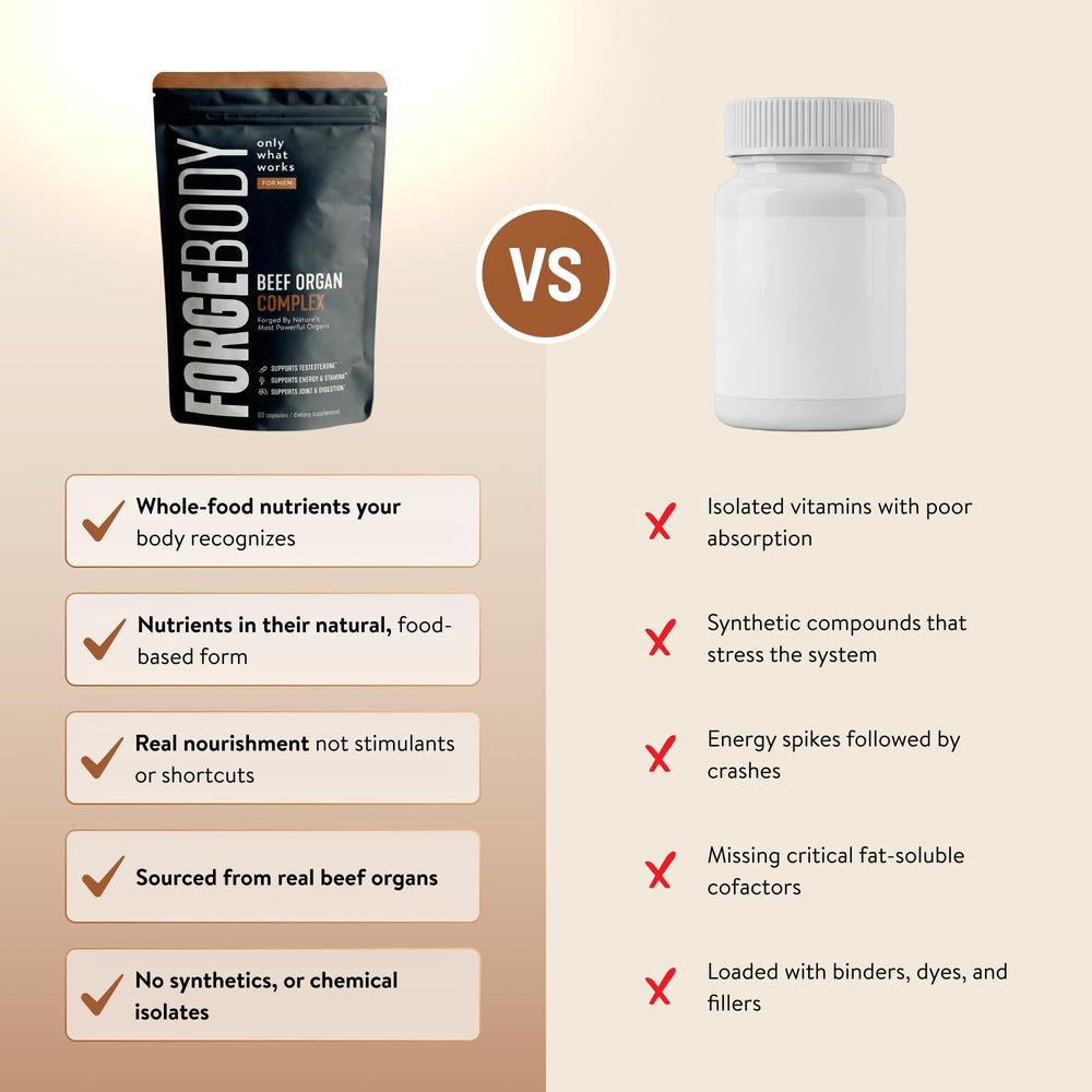 FORGEMEN FORGEBODY bone marrow capsules for simple daily nutrition.