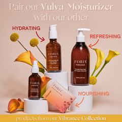 FORIA Everyday Vulva Moisturizer applying externally provides immediate soothing moisture